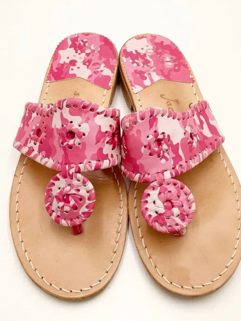 Jack Rogers Pink Camo Sandals